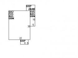 249 California St, Newton MA  02458-1049 floor plan