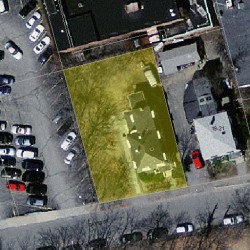 23 Davis St, Newton MA 02465-2442 aerial view