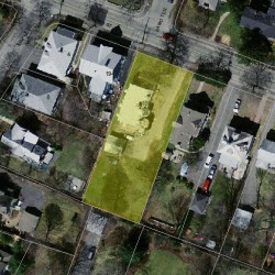 186 Auburn St, Newton MA 02466-2412 aerial view