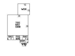 73 Harding St, Newton MA 02465-1336 floor plan