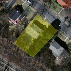 90 Larchmont Ave, Newton MA  02468-2014 aerial view