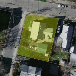 80 Jewett St, Newton MA 02458-1524 aerial view