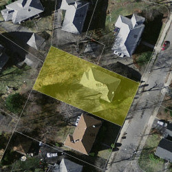 105 Langdon St, Newton MA 02458-1982 aerial view