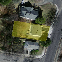 49 Elliot St, Newton MA 02461-1606 aerial view