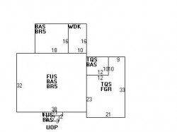 801 Chestnut St, Newton MA 02468-2304 floor plan