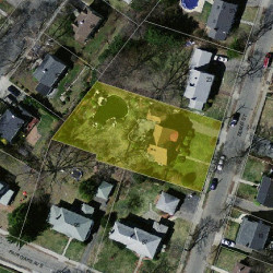 15 Bemis St, Newton MA  02460-1102 aerial view