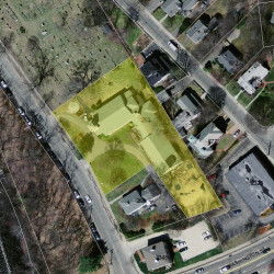 250 Concord St, Newton MA  02462-1315 aerial view