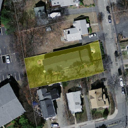 79 Bourne St, Newton MA 02466-1707 aerial view