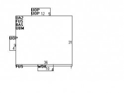 21 Bridges Ave, Newton MA  02460-2016 floor plan
