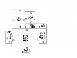 64 Paulson Rd, Newton MA 02468-1028 floor plan