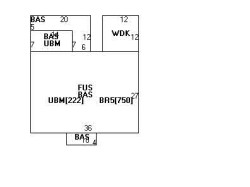 1081 Centre St, Newton MA 02459-1536 floor plan
