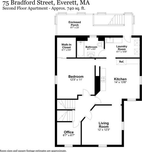 75 Bradford St, Everett MA 02149-1314 exterior