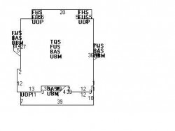 75 Hunnewell Ave, Newton MA 02458-2238 floor plan