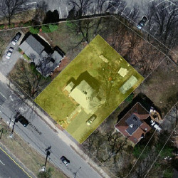 1737 Commonwealth Ave, Newton MA 02465-2828 aerial view