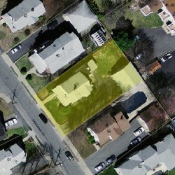 50 Parsons St, Newton MA  02465-2136 aerial view