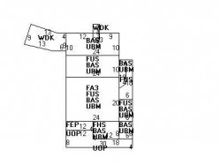 78 Woodbine St, Newton MA 02466-1806 floor plan