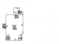 31 Emerson St, Newton MA  02458-1603 floor plan