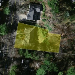 184 Grant Ave, Newton MA  02459-2015 aerial view