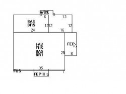 216 Varick Rd, Newton MA  02468-1841 floor plan