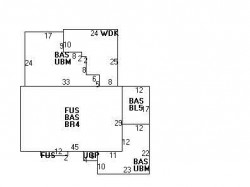 65 Kenilworth St, Newton MA 02458-2705 floor plan
