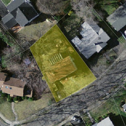 12 Haynes Rd, Newton MA  02459-2715 aerial view