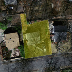 38 Roundwood Rd, Newton MA  02464-1217 aerial view