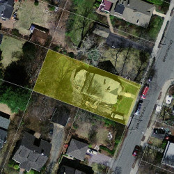 35 Bradford Rd, Newton MA 02461-1003 aerial view