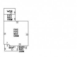 15 Forest St, Newton MA  02461-1420 floor plan