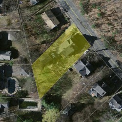 117 Cypress St, Newton MA 02459-2225 aerial view