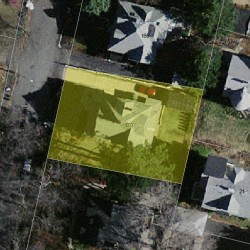 170 Oakleigh Rd, Newton MA 02458-2224 aerial view