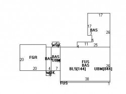 35 Wendell Rd, Newton MA 02459-2650 floor plan
