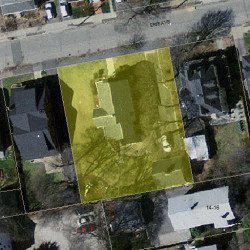 90 Erie Ave, Newton MA 02461-1514 aerial view