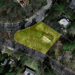 30 Fenwick Rd, Newton MA  02468-2215 aerial view