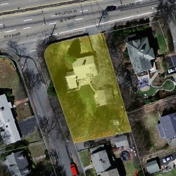 1224 Boylston St, Newton MA 02464-1017 aerial view
