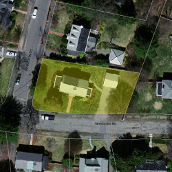 49 Nehoiden Rd, Newton MA 02468-1923 aerial view