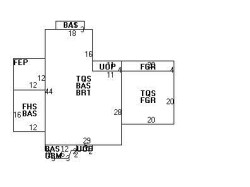 29 White Pine Rd, Newton MA 02464-1222 floor plan