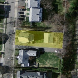 32 Rustic St, Newton MA 02458-1024 aerial view