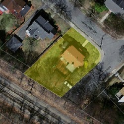 4 Mayflower Ter, Newton MA 02461-1305 aerial view