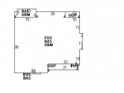 15 Oldham Rd, Newton MA 02465-2326 floor plan