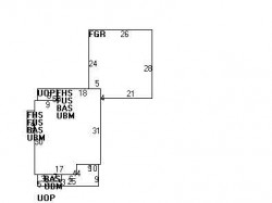 802 Watertown St, Newton MA 02465-2116 floor plan