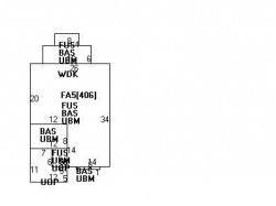 54 Court St, Newton MA  02458-1264 floor plan