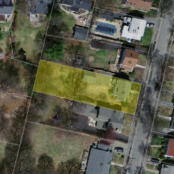 19 Freeman St, Newton MA 02466-1205 aerial view