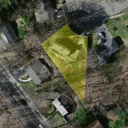 247 Country Club Rd, Newton MA 02459-3118 aerial view