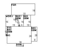 774 Watertown St, Newton MA 02460-1354 floor plan