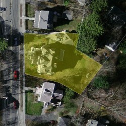 578 Centre St, Newton MA 02458-2325 aerial view