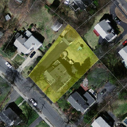 20 Larchmont Ave, Newton MA 02468-2031 aerial view