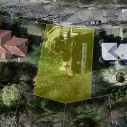 44 Wendell Rd, Newton MA 02459-2611 aerial view