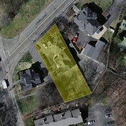 46 Lowell Ave, Newton MA  02460-1615 aerial view