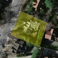 134 Langdon St, Newton MA  02458-1983 aerial view