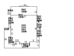 146 Lincoln St, Newton MA  02461-1510 floor plan